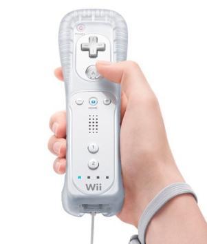 Berechnung der Bewegung Wii Controller empfängt Infrarotlicht der Sensorbar Wii