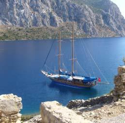 Die Blaue Reise Türkei Mit dem Motorsegler entlang der türkischen Küste ab Marmaris, Bodrum und Antalya Blaue Reise Marmaris In Marmaris beginnen wir jeden Samstag mit zwei unterschiedlichen Routen