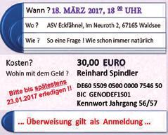00 Uhr Näheres auf unserer Homepage: www.rs-schifferstadt.de Förderverein zum Landschaftsund Umweltschutz in Otterstadt und Waldsee e.v. (FLUOW e.v.) Einladung zur Informationsveranstaltung am 02.