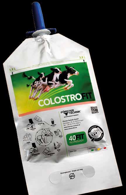 ColostroFIT Ein starker Start Das Kolostrum-Management-System, mit dem Sie Ihre Kälber direkt nach der Geburt mit hochwertigem Kolostrum versorgen können.