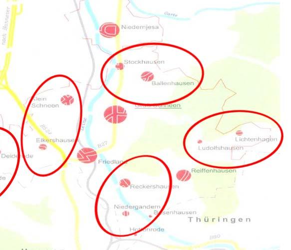 Niedernjesa und Reiffenhausen Stützpunktfeuerwehren in Groß Schneen und Friedland Zukünftige Organisation 5 1 Mollenfelde und