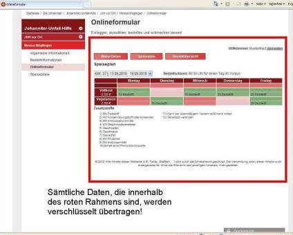 Allgemeine Information zur Mittagsverpflegung für Schülerinnen und Schüler der Grundschule Kilchberg 1.