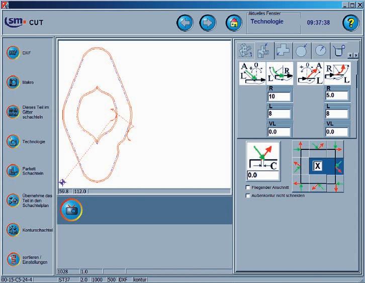 smcut CAD/CAM-System smcut ist ein CAD/CAM-System mit vielfältiger Funktionalität, leichter Bedienung und