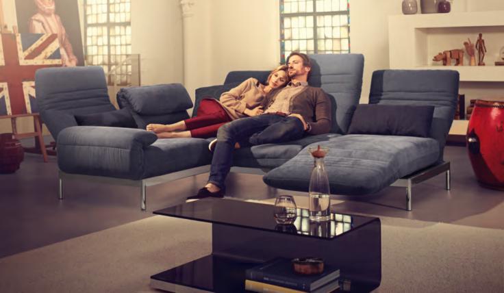 Ob aufrechtes Sitzen, entspanntes Relaxen oder bequemes Schlafen mit wenigen Handgriffen bringen Sie das Multifunktionssofa in Ihre