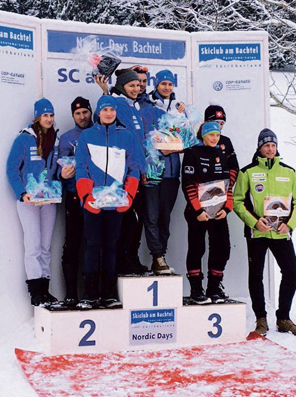 Besonders freuten uns natürlich auch die guten Platzierungen der Athleten des Skiclubs am Bachtel.
