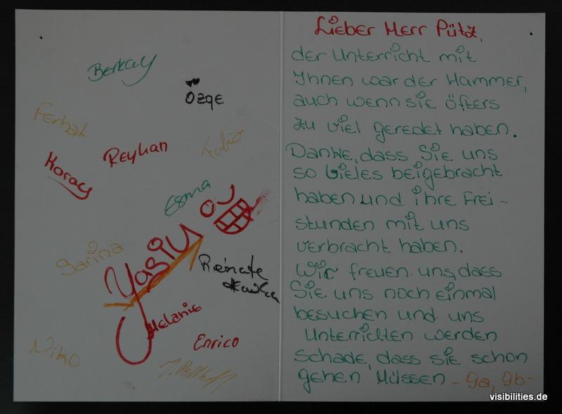 Erfolgsfaktoren und erstes Resümee 90% der Schüler versprechen sich eine Verbesserung ihrer Chancen Akzeptanz in der Schule und verbindliche Ansprechpartner Motivierte Schüler