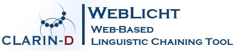 Linguistic tools such as tokenizers, part of speech taggers, and parsers are encapsulated as web services, which can be combined by the user into custom processing chains.