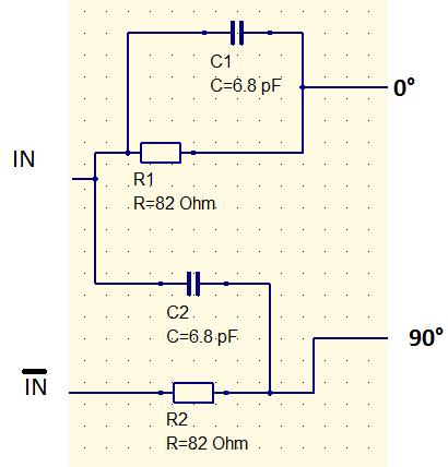Signaloptimierung Neue Werte für die Widerstände und Kapazitäten des Polyphasen Netzwerks R=82Ω und C=6,8pF Ein