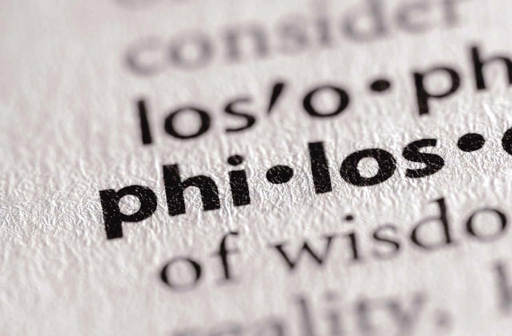 Seit Jahrzehnten eine Persönlichkeit 4/5 Die wörtliche Übersetzung des Begriffs Philosophie lautet Liebe zur Weisheit.