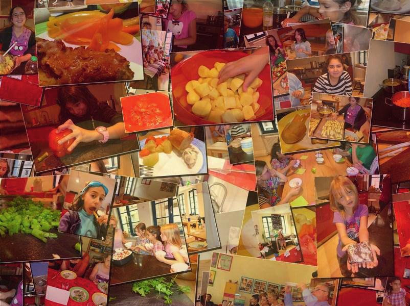 Kochkurs und Kochduell 2013 Im Rahmen des Kochkurses haben die Spielhauskinder einiges über gesunde Ernährung, versteckte Zuckerberge in Nahrungsmitteln und den richtigen Umgang mit den verschiedenen