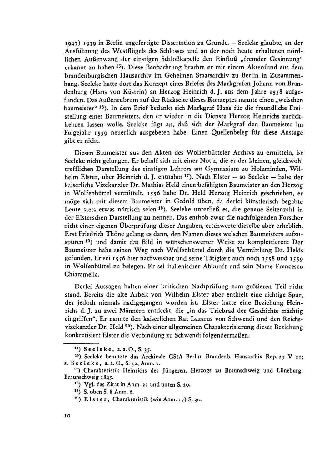 1947 1939 in Berlin angefertigte Dissertation zu Grunde