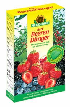 B. Azet BeerenDünger, anreichern Abstand im Beet: 40 cm Ausreichend gießen vor allem in der Erntezeit Nach ca.