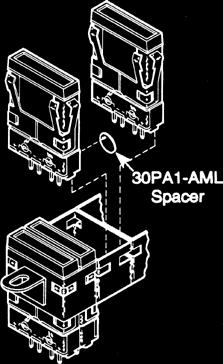 Installationskosten. Die AML45/59-Anzeigen und die AML61-Befestigungskomponenten können separat bestellt werden.
