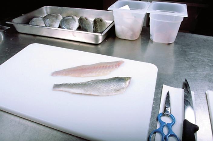 Fischgerichte zu sautieren (nach Lehrbuch)?