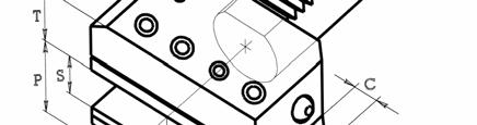 Werkzeughalter VDI 34-2 DIN 69880 Stechhalter - lang - rechtsschneidend FORM B5 Art. D S P 9 B5.16.