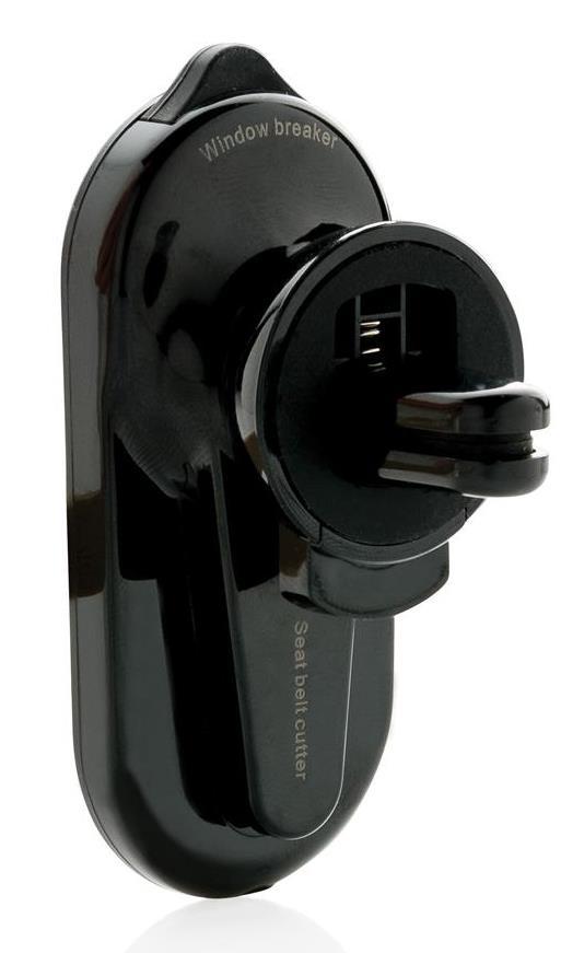 Sicherheits-Smartphonehalter für das Auto, schwarz Farbe: