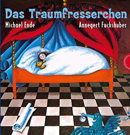 Das Traumfresserchen (von Michael Ende) Prinzessin Schlafittchen, das Töchterchen des Königs von Schlummerland, hat Angst vor dem Schlafengehen, weil sie von bösen Träumen