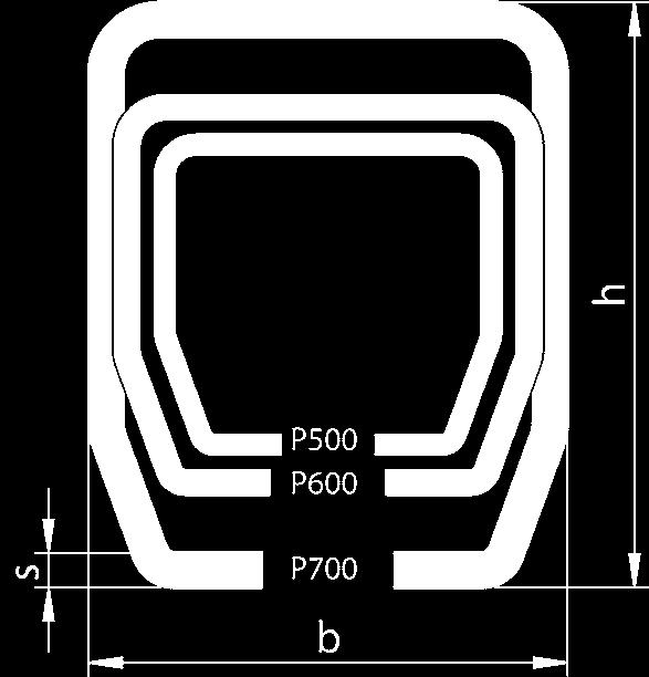 Technische Informationen HELM Profile Die HELM Profile sind in Stahl blank oder verzinkt, gelb chromatiert in Lagerlängen von max. 6000 mm oder in Maßlängen lieferbar.