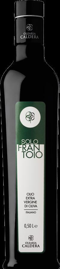 SOLO FRANTOIO NATIVES OLIVENÖL EXTRA Reinsortiges Olivenöl Extra aus seiner 100%igen Selektion der Sorte Frantoio.