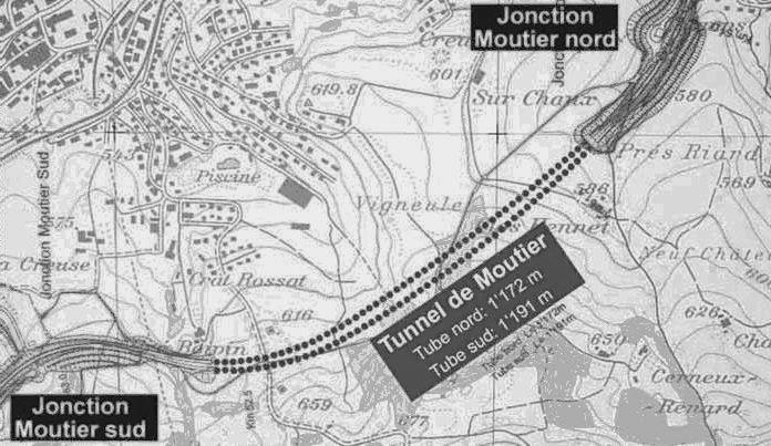 Tunnel Moutier / Marti AG Die A16 beginnt bei Boncourt in der Ajoie an der Landesgrenze zwischen der Schweiz und Frankreich.