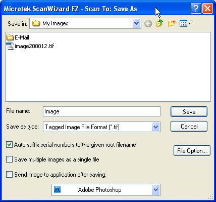 C. Fotos scannen (3) Für dieses Szenario verwendet ScanWizard EZ den professionellen Modus. 1.