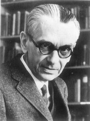 Kurt Gödel Geboren 1906 in Brünn / Österreich Ungarn (heute Brno / Tschechien) Ab 1923 Studium in Wien, Schlick weckt sein Interesse für Logik 1929 in seiner Dissertation Beweis der Vollständigkeit