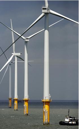 B52 werden aus glasfaserverstärktem Kunststoff (Epoxidharz) von Siemens Wind Power in einem Stück