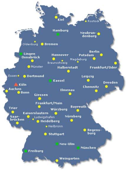 Kompetenzzentrum CRM für KMU im Netzwerk elektronischer Geschäftsverkehr Netzwerk elektronischer Geschäftsverkehr Kompetenzzentren in Deutschland