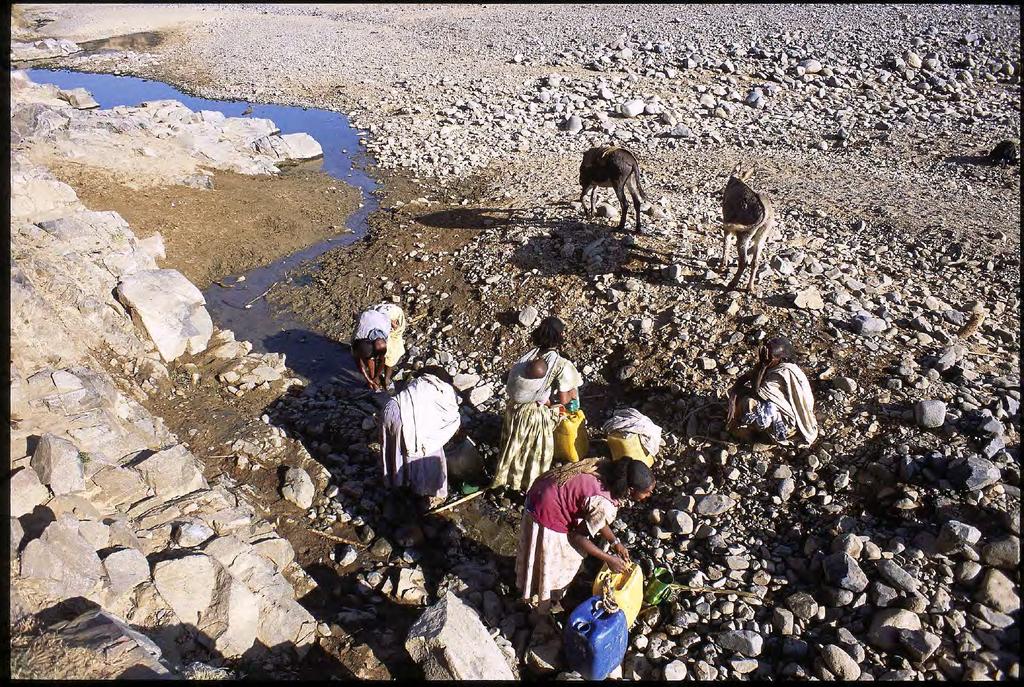 ALLE GROSSEN FLÜSSE ERITREAS SIND AUSGETROCKNET UND FÜHREN NUR NOCH