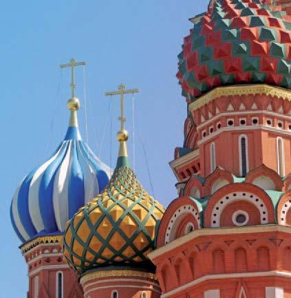 von westlichen Einflüssen berührt wurde. Unsere Reise führt zu den Glanzpunkten der altrussischen Kultur in Moskau und St. Petersburg.