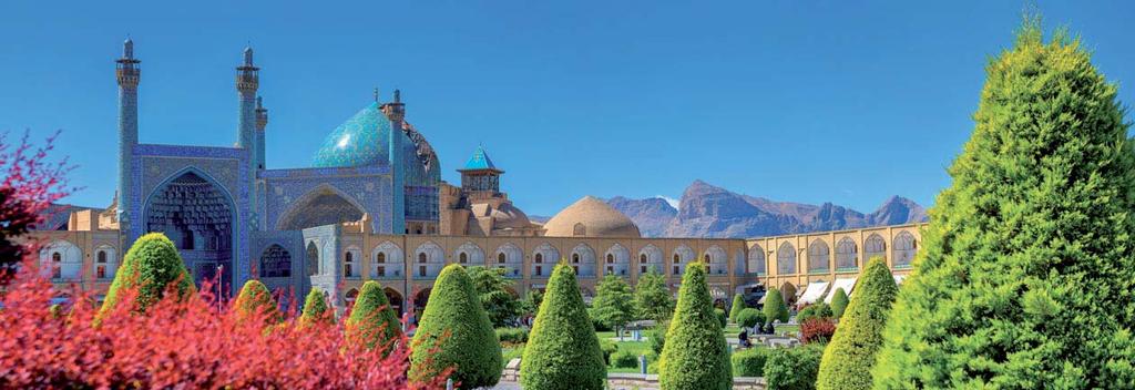 Bezauberndes Isfahan am Fuße des Zagros-Gebirges IRAN Persische Impressionen Unsere Reise führt zunächst in den noch wenig besuchten Westiran mit Orten wie Hamadan, als Ekbatana Hauptstadt des