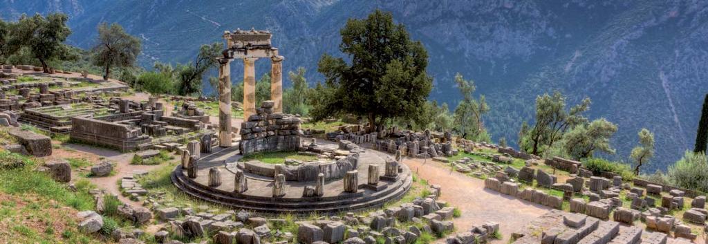 In der Antike war Delphi der Nabel der Welt GRIECHENLAND Antike, Paulus und Orthodoxie Griechenland erfüllt nicht nur das Auge mit Freude, nicht nur das Herz, sondern auch den Geist.