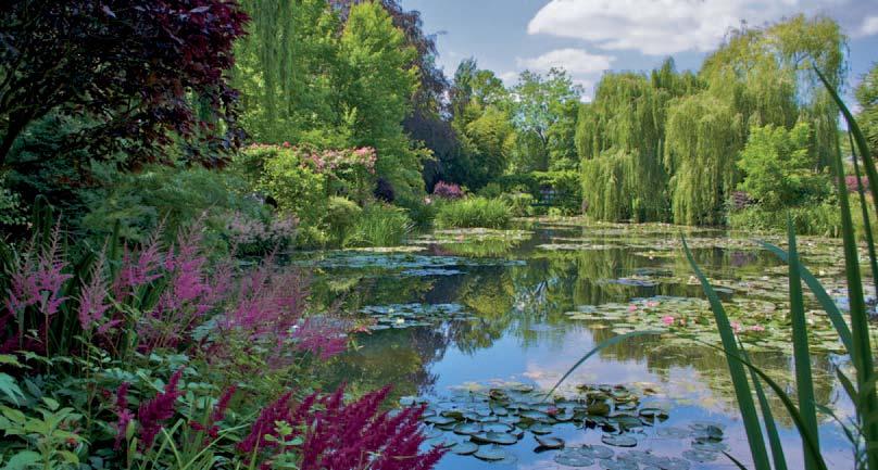 Ihr direkter Draht: 0711/619 25-XX 25-42 Monet-Garten in Giverny Altstadt und Uhrenturm in Rouen ten des Malers Claude Monet in Giverny auf Ihren Besuch. (ca. 250 km) 6.