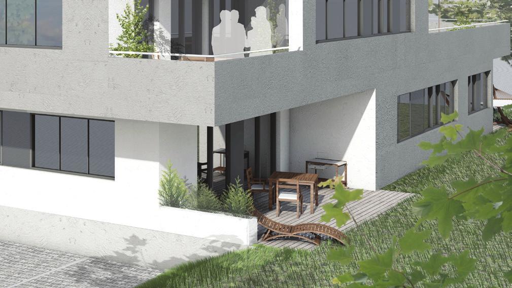 386,- EUR Ruhig & zentral Projektbeschreibung Wir bauen im Westen der Innenstadt ein modernes, barrierefreies Mehrfamilienhaus mit 15 Wohneinheiten zwischen 46
