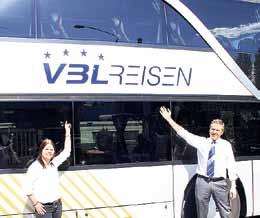 VBL REISEN VBL REISEN tritt mit einem neuen Logo auf, beschaffte einen neuen Doppelstock-Reisecar und verfügt nun über sechs komfortable Fahrzeuge.