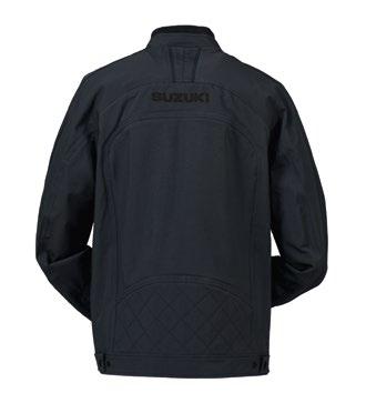 5 VITARA Fashion-Jacke schwarze Fashion-Jacke mit atmungsaktivem Mesh-Innenfutter, VITARA- und Suzuki-Logos Metalldruck, 00% Polyester S/M/L/XL/XXL/3XL