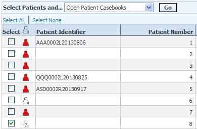 Dateneingabe I. Patient auswählen 1 Melden Sie sich bei der Anwendung Oracle RDC (https://oraclerdc.zimmer.com) an, indem Sie den korrekten Benutzernamen und das Passwort eingeben.