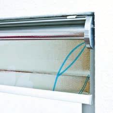 Decke Montage der Kassette in die Fensternische Bedien- und Antriebsvarianten Manuell: Kettenzug Elektrisch: