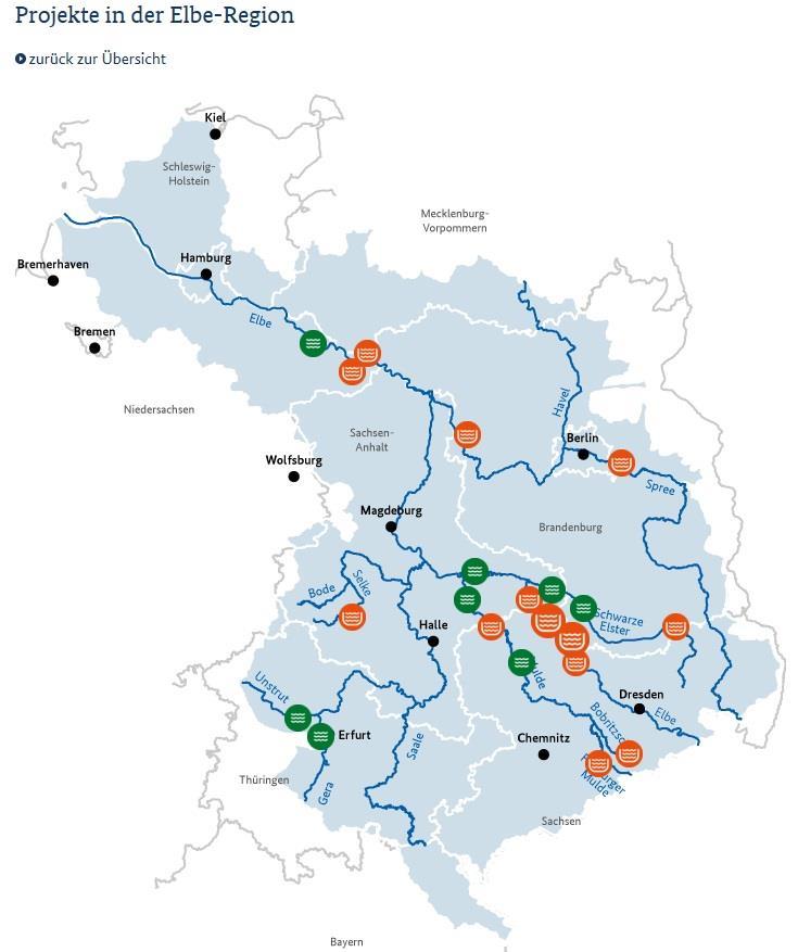 Nationales Hochwasserschutzprogramm Programm des Bundes und der Länder zum präventiven Hochwasserschutz durch überregional wirkende Maßnahmen gemeldete Maßnahmen in Brandenburg an der Schwarzen