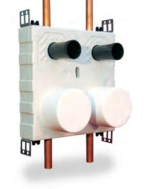 45/2013 erfüllt die Anforderungen der EnEV 2014 Wasserzählerstrecken komplett in UBA-konformen Messing Anschlüsse 22 mm Löt-Press mit Kupferrohr 22x1 für eine direkte Verpressung mit Press-Systemen