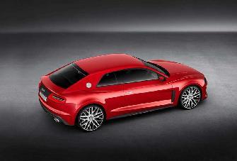 Quattro Concept Car IAA Frankfurt 2013 rot 129,-- Audi holte für die IAA 2013 mit dem Sport