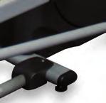 Elektromagnetisches Bremssystem mit 5 Magneten Bremsstufen: Multi-Positions-Griff: