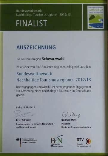 Auszeichnungen für KONUS 2013: Finalist im Bundeswettbewerb