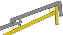 FLA Ortgänge Bei einer fächenbündigen Ausbidung der Ortgänge ist darauf zu achten, dass schon bei der Panung mit den entsprechenden, passenden mitteren Deckbreiten gerechnet wird.
