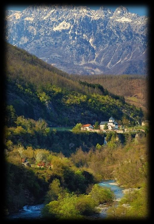 Bergen von Montenegro.