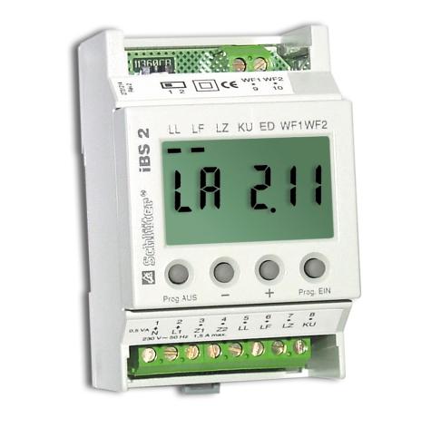 1) Allgemeines Das IBS 2 ist eine elektronische Aufladesteuerung nach DIN 44574 für die witterungsabhängige Aufladung von Nachtspeicherheizgeräten mit thermomechanischem oder elektronischem