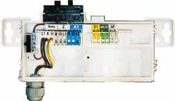 12. Elektroanschluss Sicherungswechsel Vor dem Wechseln einer Sicherung muss die Brennwerttherme vom Netz getrennt werden. Durch den Ein/Aus-Schalter am Gerät erfolgt keine Netztrennung!