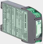 SINEAX V604s Programmierbarer multifunktionaler Messumformer Messung von DC-Spannung, DC-Strom, Temperatur (RTD, TC) und Widerstand 2 Eingänge (z. B.