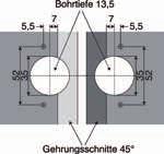 Rollendurchmesser 9 mm. Rollenlänge Breite Türlappen Lappendicke Art.-Nr. mm mm mm Richtung St./VE /100 St.