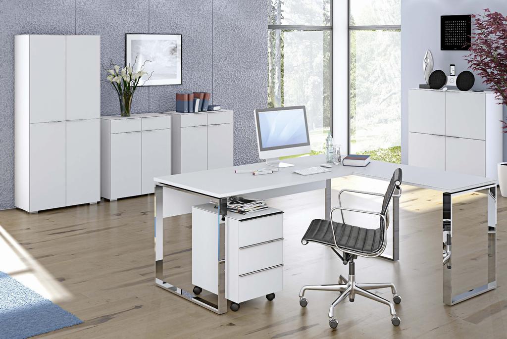 OFFICE OFFICE VOLLENDET IN CHROM UND